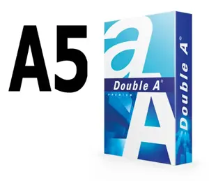 Papīrs Double A (A kategorija), A5, 80g, 500 lapas