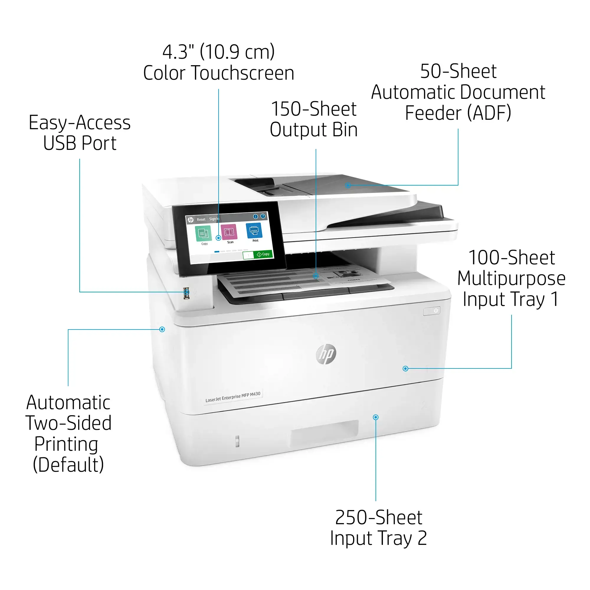 HP LaserJet Enterprise M430f
