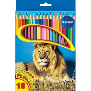 Color Pencils ZOO, 18 col.