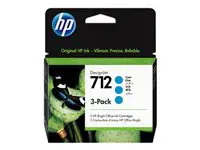 3ED77A (HP 712C 3 pack), Oriģinālais kārtridžs (HP)