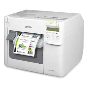 Epson TM-C3500, Inkjet, 720 x 360 DPI, 103 mm/sec, Wired, White