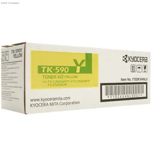1T02KVANL0 (TK590Y, TK590Y), Printera kārtridžs (Kyocera)