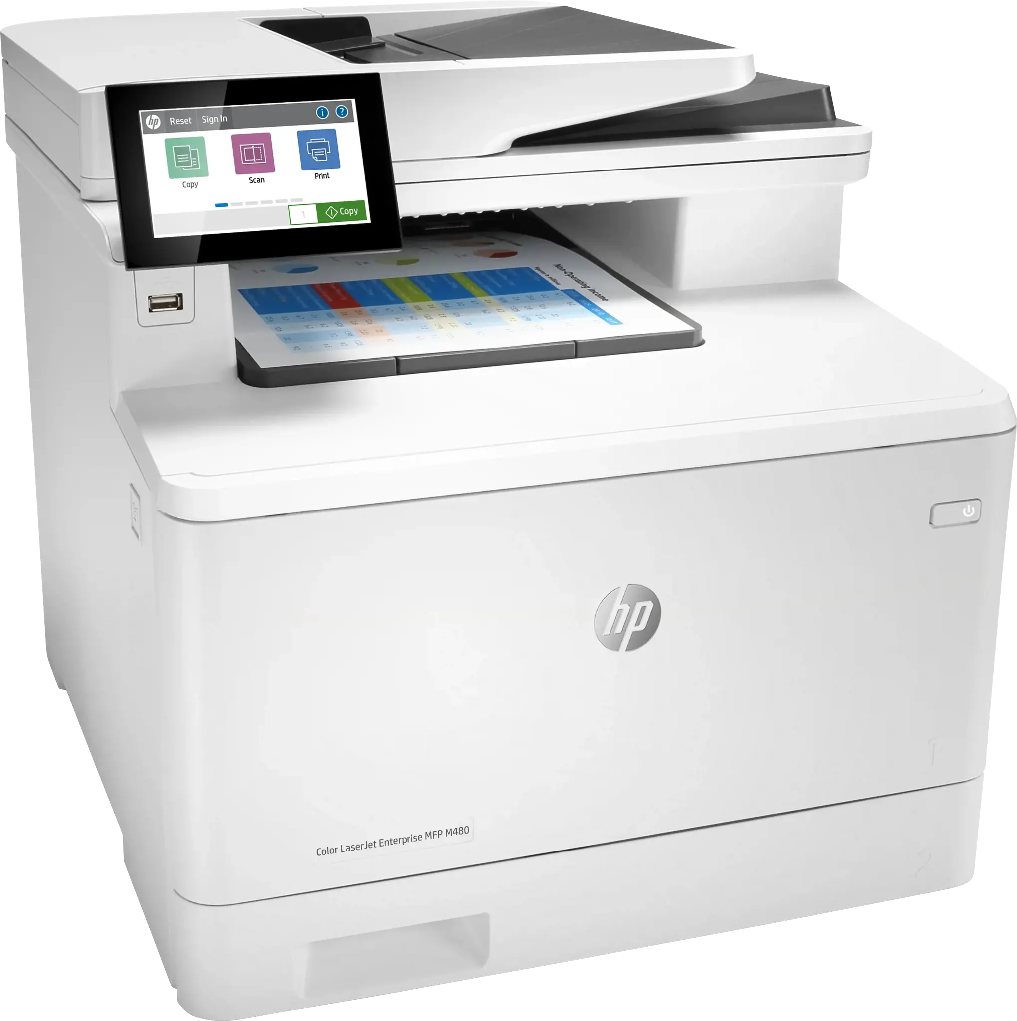 HP Color Laserjet Enterprise MFP M480f 