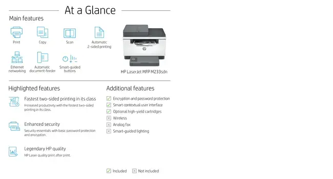 HP Laserjet MFP M234sdn