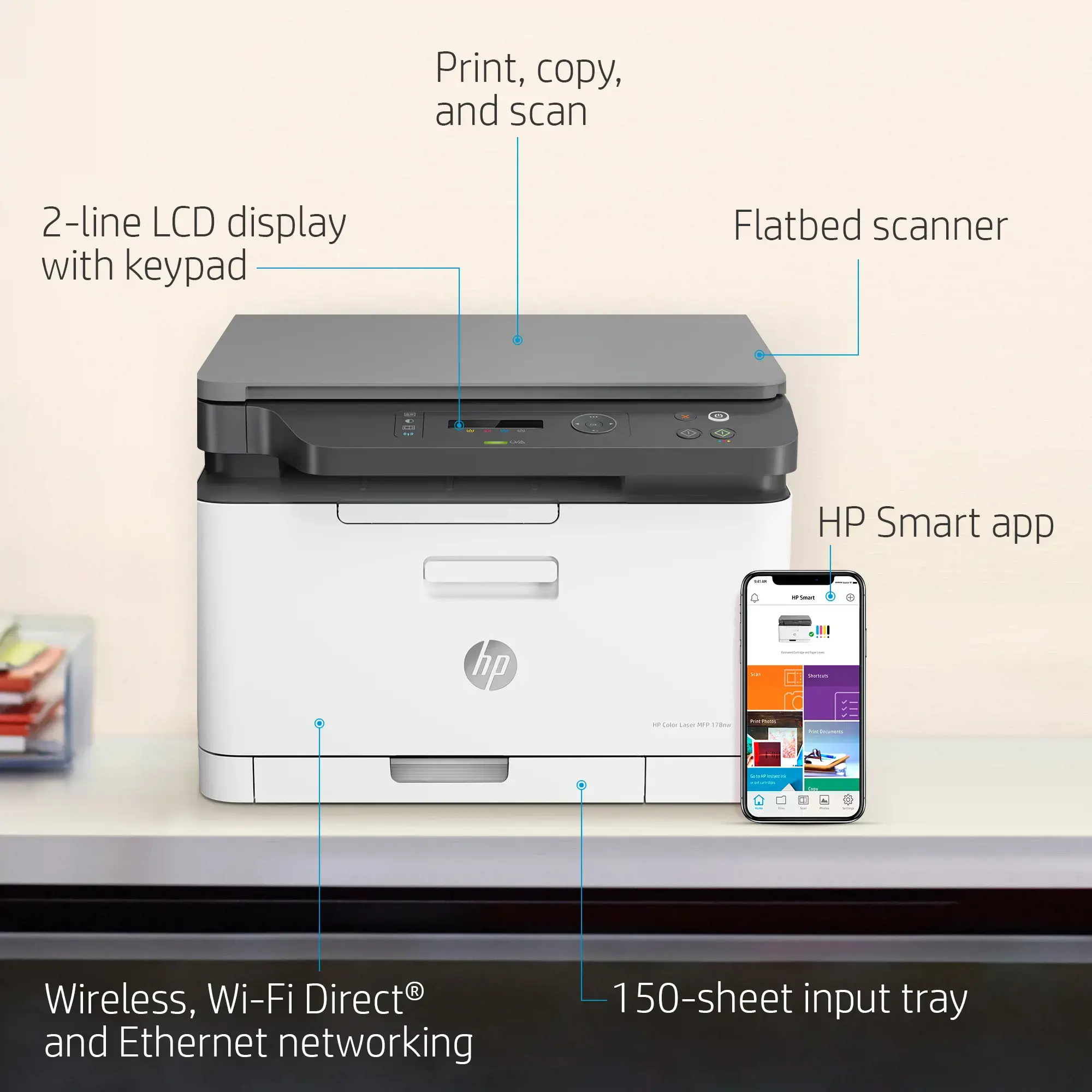 HP Color Laser MFP 178nw