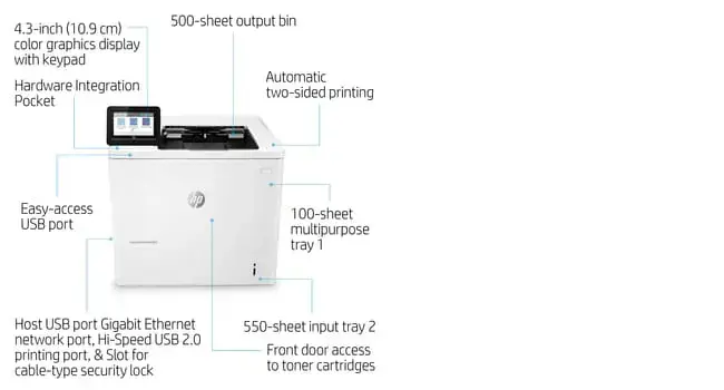HP LaserJet Enterprise M611dn