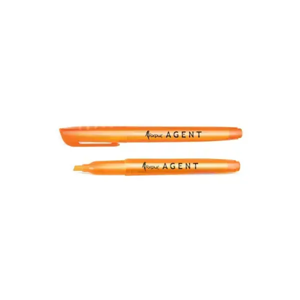 Teksto žymeklis Forpus Agent, 1-4 mm, oranžinis